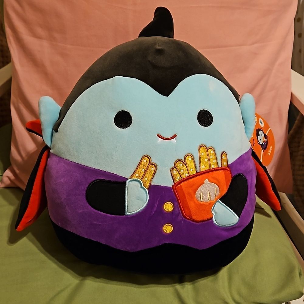 Original  Squishmallow Vince the Vampire NWT